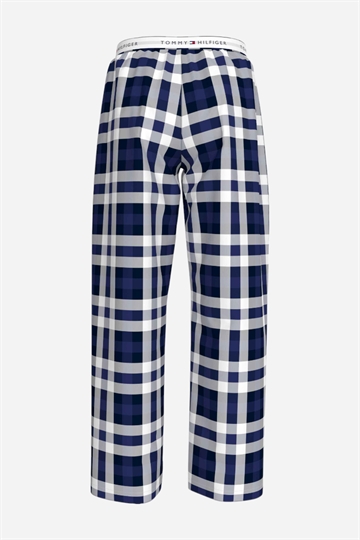 Tommy Hilfiger Flannel Pants - Heritage Check Midi Blue